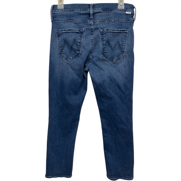 Mother lil mother lil mid rise dazzler ankle jeans in nothing between us - Picture 6 of 13